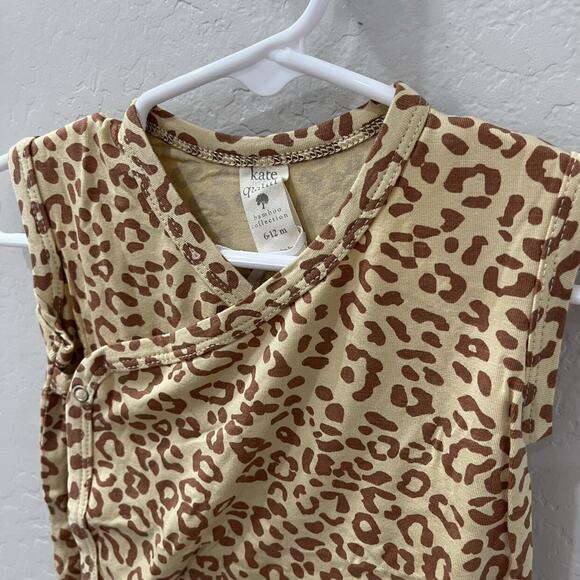 NWT Kate Quinn Sleeveless Kimono Bodysuit - Cheetah - Picture 2 of 8